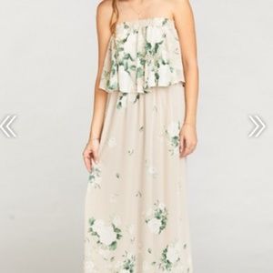Show Me Your Mumu Hacienda Maxi Dress Bouquet Toss